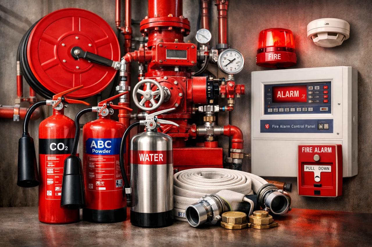 Maha Firefighters Fire Safety Equipment Array in Delhi NCR Maha Firefighters Fire Safety Equipment Array in Delhi NCR